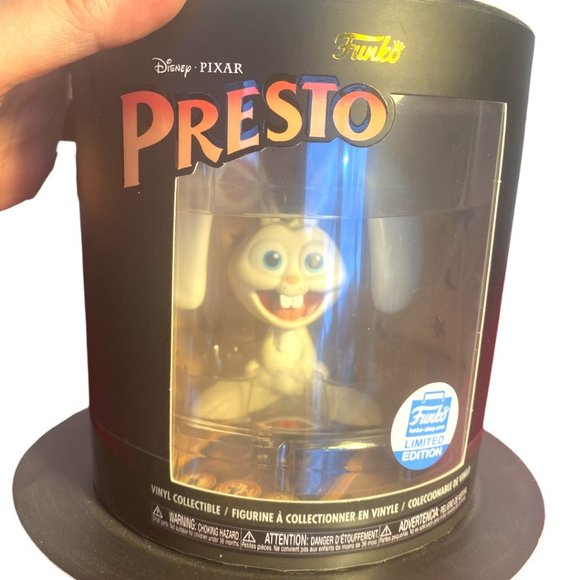 💋 4 FOR $50 /Funko Disney Pixar Presto Alec Azam Rabbit Vinyl Figure (NIB) - Picture 6 of 7